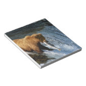 Bloc-note Saumon Brown de l'Alaska à Brooks (Incliné)