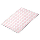 Bloc-note Saumon Swirl Chevron Motif (Incliné)