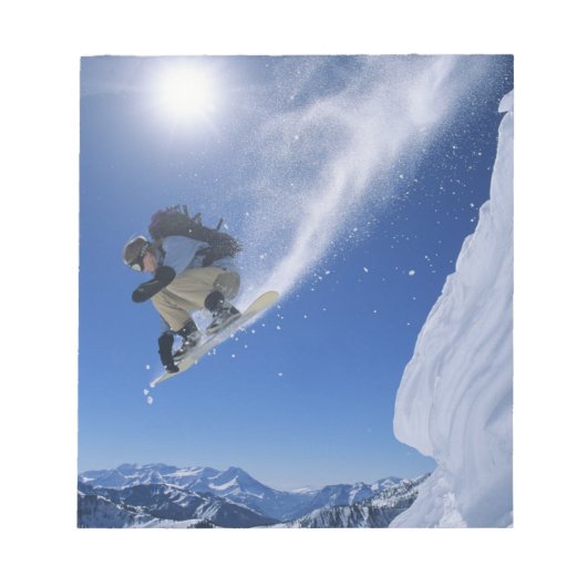 Bloc-note Sauter dans le canyon de Snake Creek à partir de C (Devant)