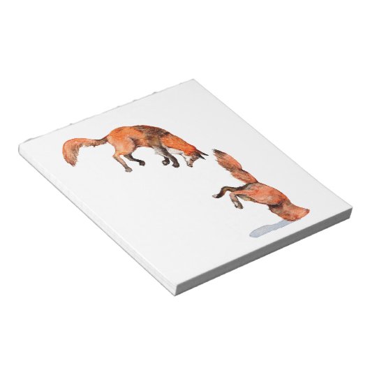 Bloc-note Sauter Renard Rouge (Incliné)