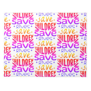 Bloc-note Sauver les enfants, sauver des vies