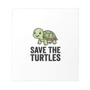 Bloc-note Sauver Les Tortues Vintage Tortue Conservation T-S