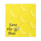 Bloc-note Sauvez les abeilles (Devant)