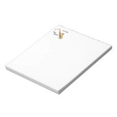 Bloc-note Saxophone Note Pad (Tourné)