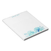 Bloc-note Scallop Shells and Flowers  (Incliné)