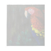 Bloc-note Scarlet Macaw (Devant)