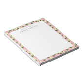 Bloc-note Scattered Strawberries (Cream) Custom Notepad (Incliné)
