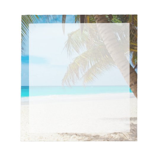 Bloc-note Scène de plage 1 (Devant)