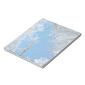 Bloc-note Scène hivernale neigeuse (Tourné)