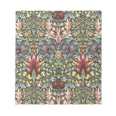 Bloc-note Schéma floral William Morris Snakeshead (Devant)