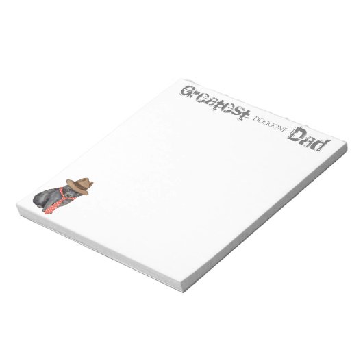Bloc-note Schipperke Papa (Tourné)