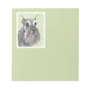 Bloc-note Schnauzer (Giant, Standard) Peinture - Chien Art