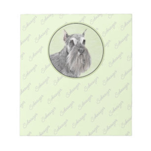 Bloc-note Schnauzer (Giant, Standard) Peinture - Chien Art