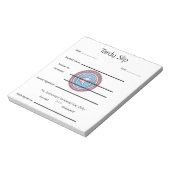 Bloc-note School Tardy Slip (Tourné)