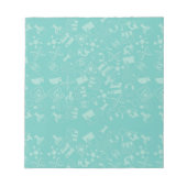 Bloc-note Science Icons Notes de post-it Motif (Devant)