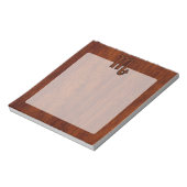 Bloc-note Scorpio Zodiac Connexion en acajou Style Décor (Tourné)