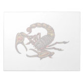 Bloc-note Scorpion (Devant)