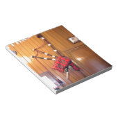 Bloc-note Scotland Bagpipe Tartan Plaid Instrument de musiqu (Incliné)