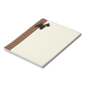 Bloc-note Scottie Chien Scotch Plaid Christmas (Tourné)