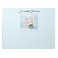Scottish Terrier Wheaten Dog Painting Art original