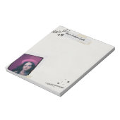 Bloc-note Scrapbook Notepad | Custom Photo & Name Gift (Tourné)
