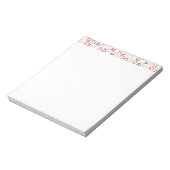 Bloc-note Script cyrillique russe (Tourné)