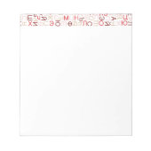 Bloc-note Script cyrillique russe (Devant)