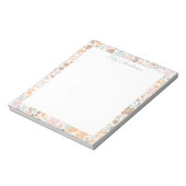 Bloc-note Script Floral (Tourné)