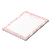 Bloc-note Script Floral (Tourné)