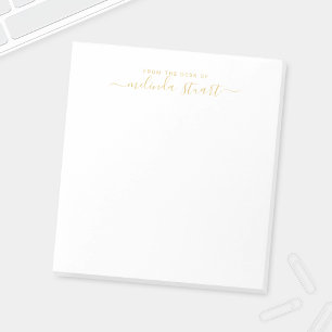 Bloc-note Script moderne professionnel