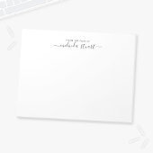 Bloc-note Script moderne professionnel