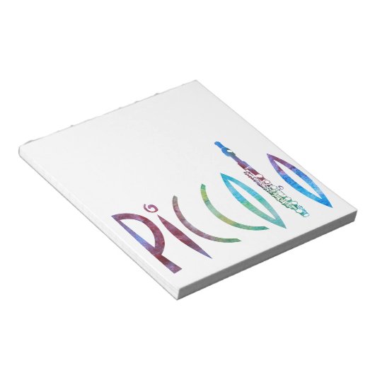 Bloc-note Script Piccolo (Incliné)