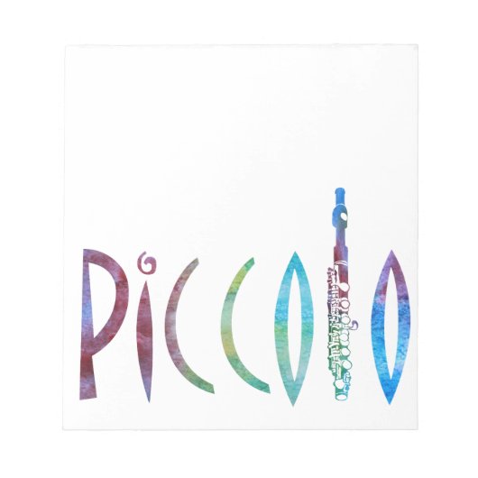 Bloc-note Script Piccolo (Devant)