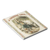 Bloc-note Scrooge Fantôme de Noël Présent (Incliné)