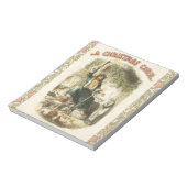 Bloc-note Scrooge Fantôme de Noël Présent (Tourné)