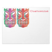 Bloc-note Sculpture Twin Tiki Thunder_Cove (Devant)