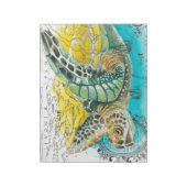 Bloc-note Sea Turtle Watercolor (Tourné)