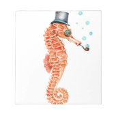 Bloc-note Seahorse Steampunk (Devant)
