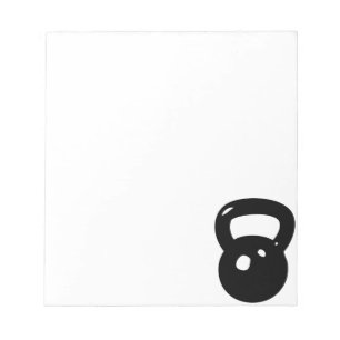Bloc-note Séance d'entraînement de Kettlebell