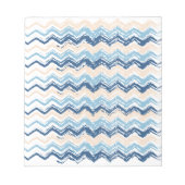 Bloc-note Seashore Scribble ZigZag (Devant)