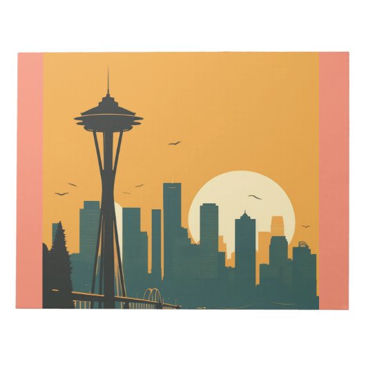BLOC-NOTE SEATTLE N° 1 (Devant)