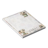 Bloc-note Seau à fleurs pour chien fantaisiste – Conception  (Incliné)