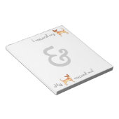 Bloc-note Secourir Chihuahua (Incliné)