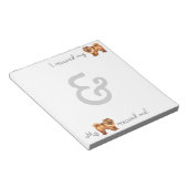 Bloc-note Secourir Chow Chow (Incliné)