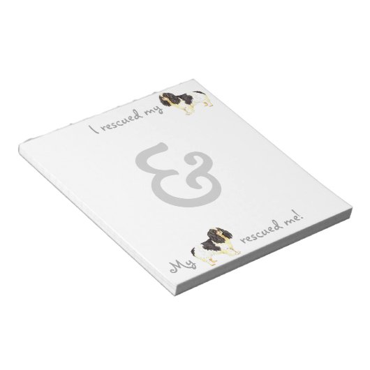 Bloc-note Secourir English Toy Spaniel (Incliné)