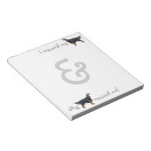 Bloc-note Secourir Gordon Setter (Incliné)