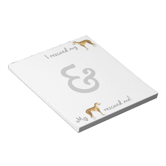 Bloc-note Secourir Greyhound (Incliné)