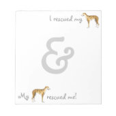 Bloc-note Secourir Greyhound (Devant)