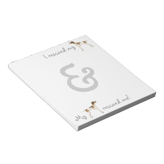 Bloc-note Secourir le pointeur (Incliné)