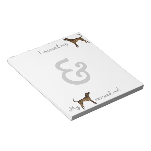 Bloc-note Secourir Plott Hound (Incliné)